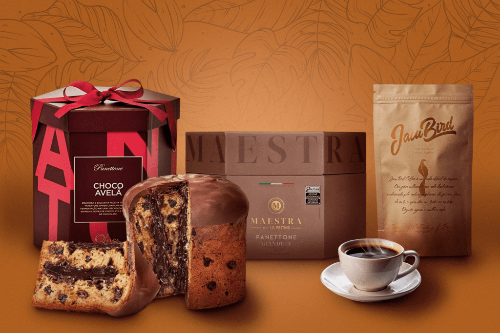 Panetones e Cafés